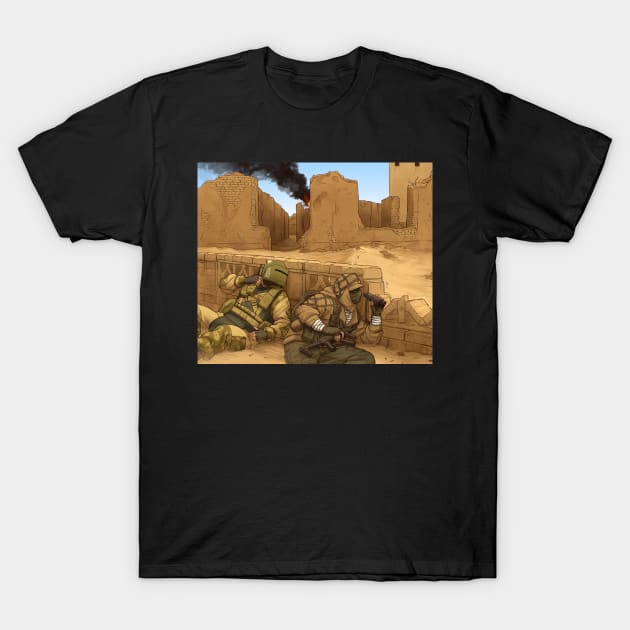 War Zone T-Shirt by zaffyrr